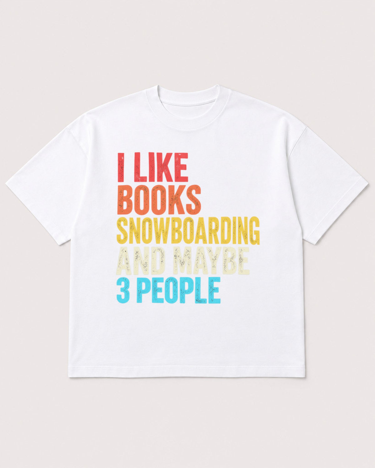 Mockup Boxy Heavyweight Tee White product