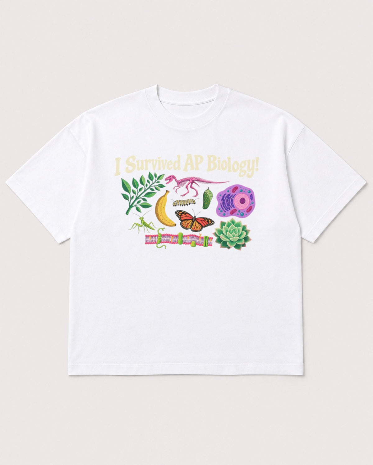Mockup Boxy Heavyweight Tee White product