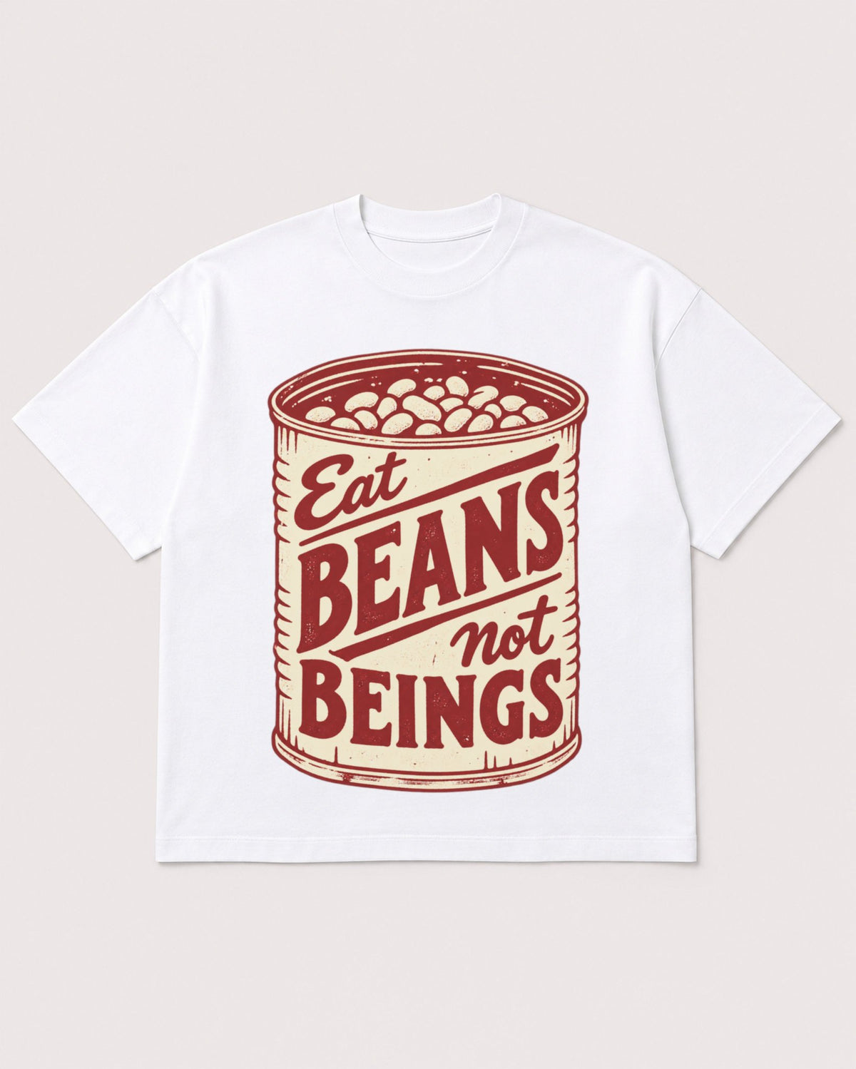 Mockup Boxy Heavyweight Tee White product