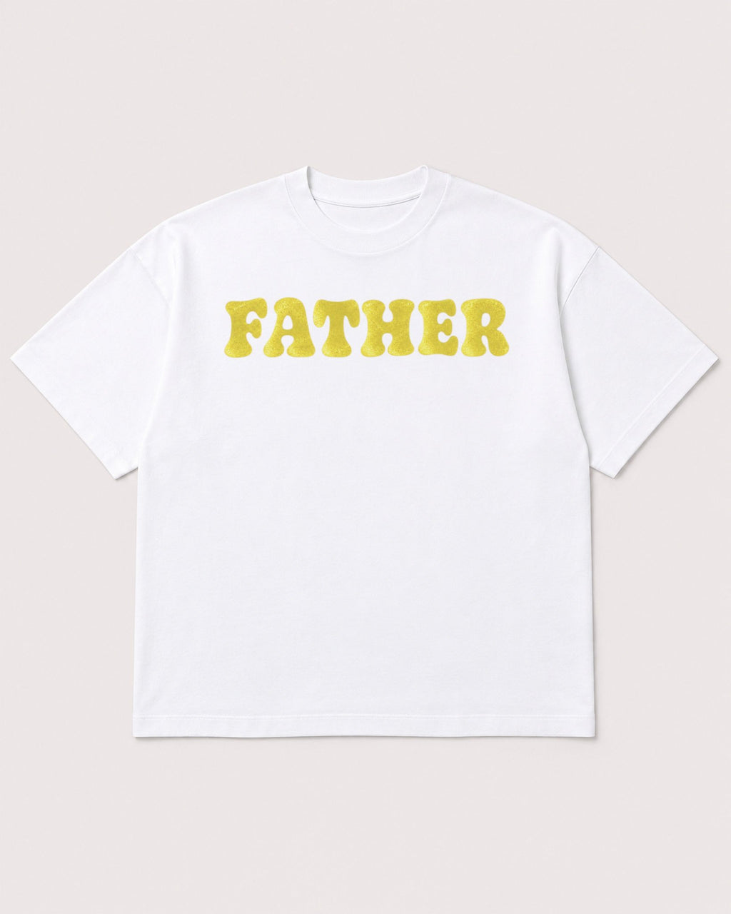 Mockup Boxy Heavyweight Tee White product