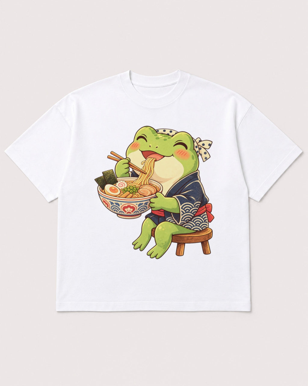 Mockup Boxy Heavyweight Tee White product