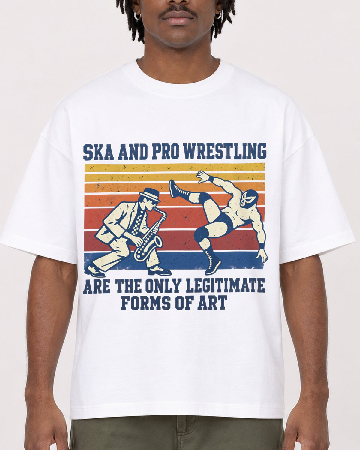 Mockup Boxy Heavyweight Tee White male close-up 04