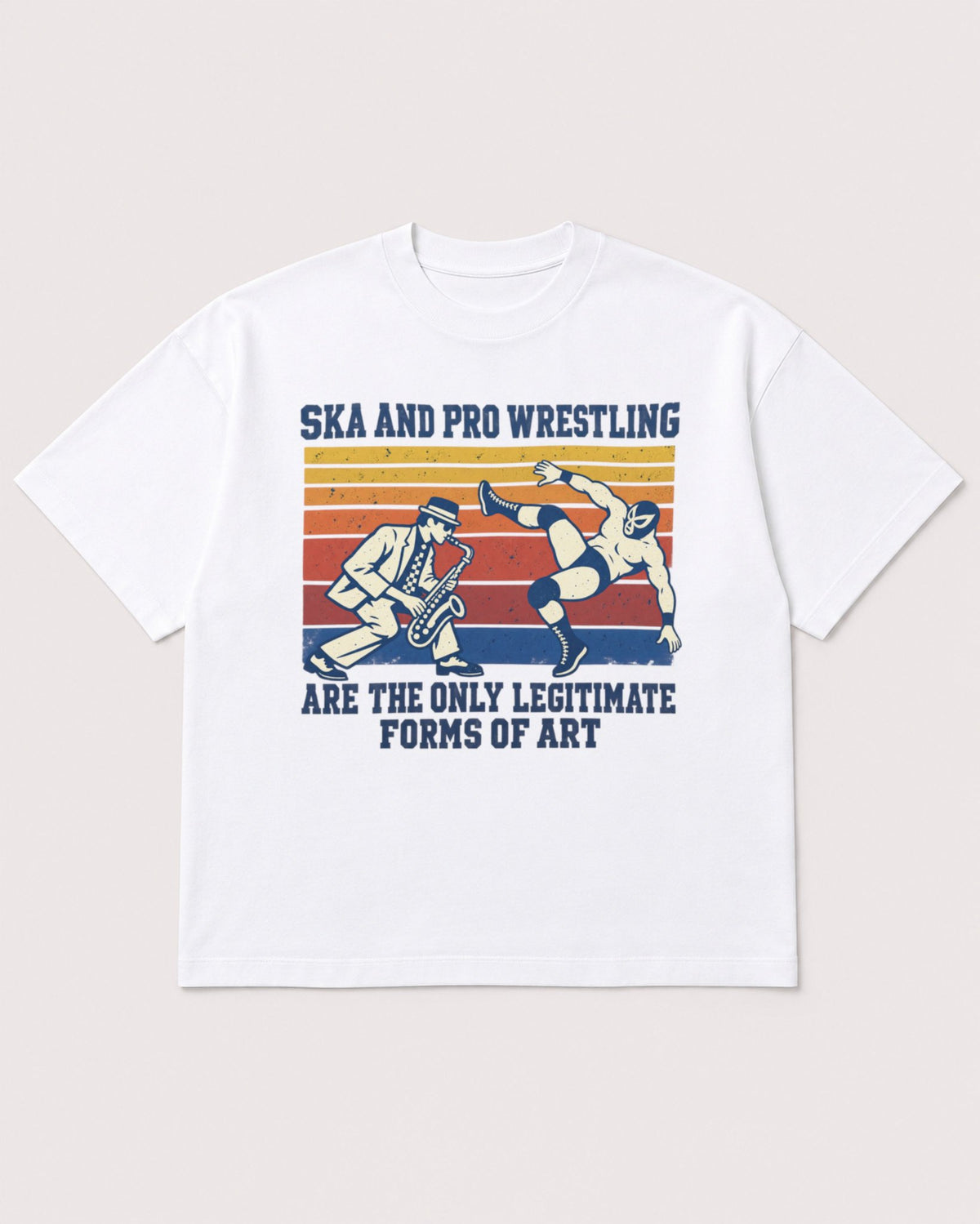 Mockup Boxy Heavyweight Tee White product