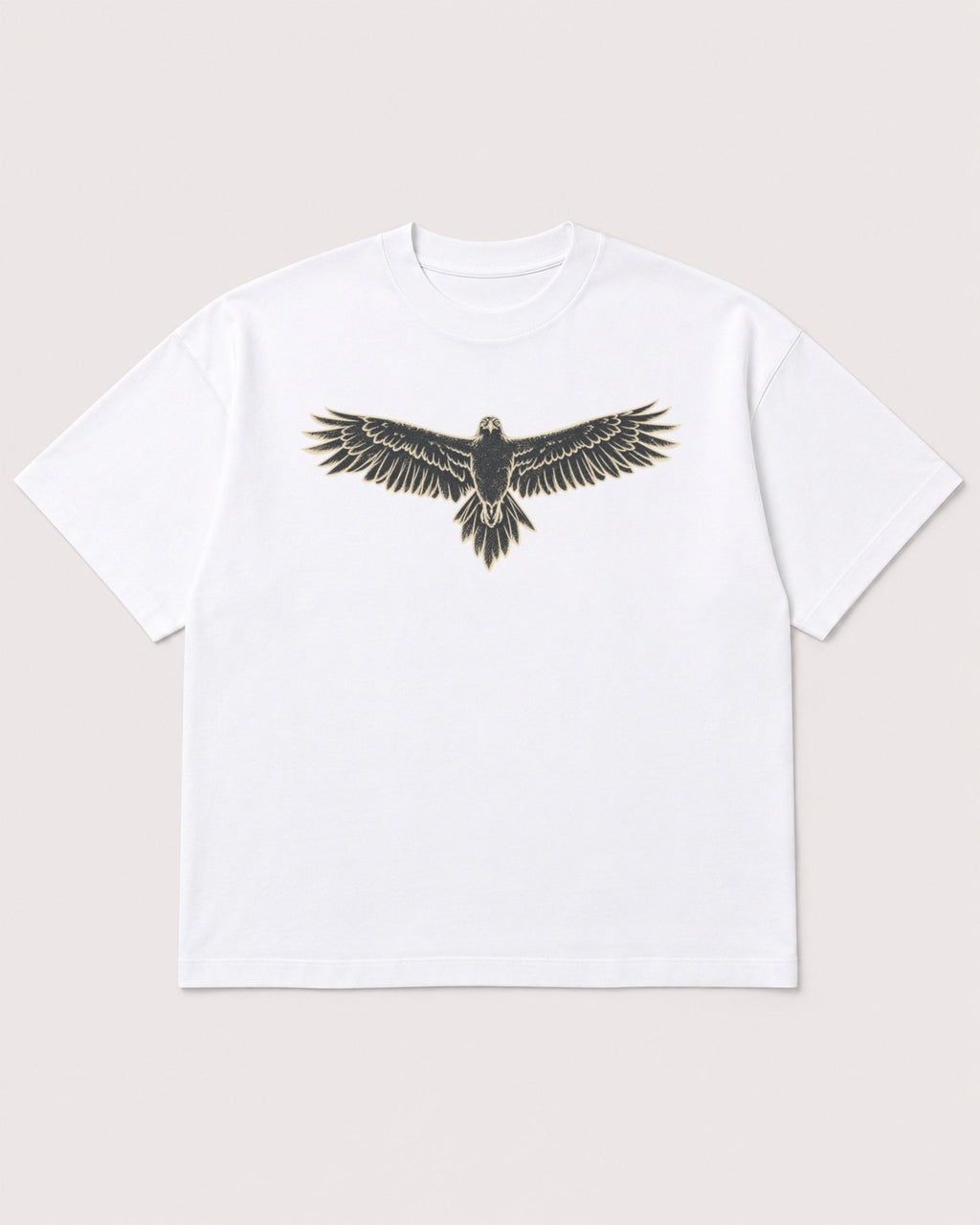 Mockup Boxy Heavyweight Tee White product