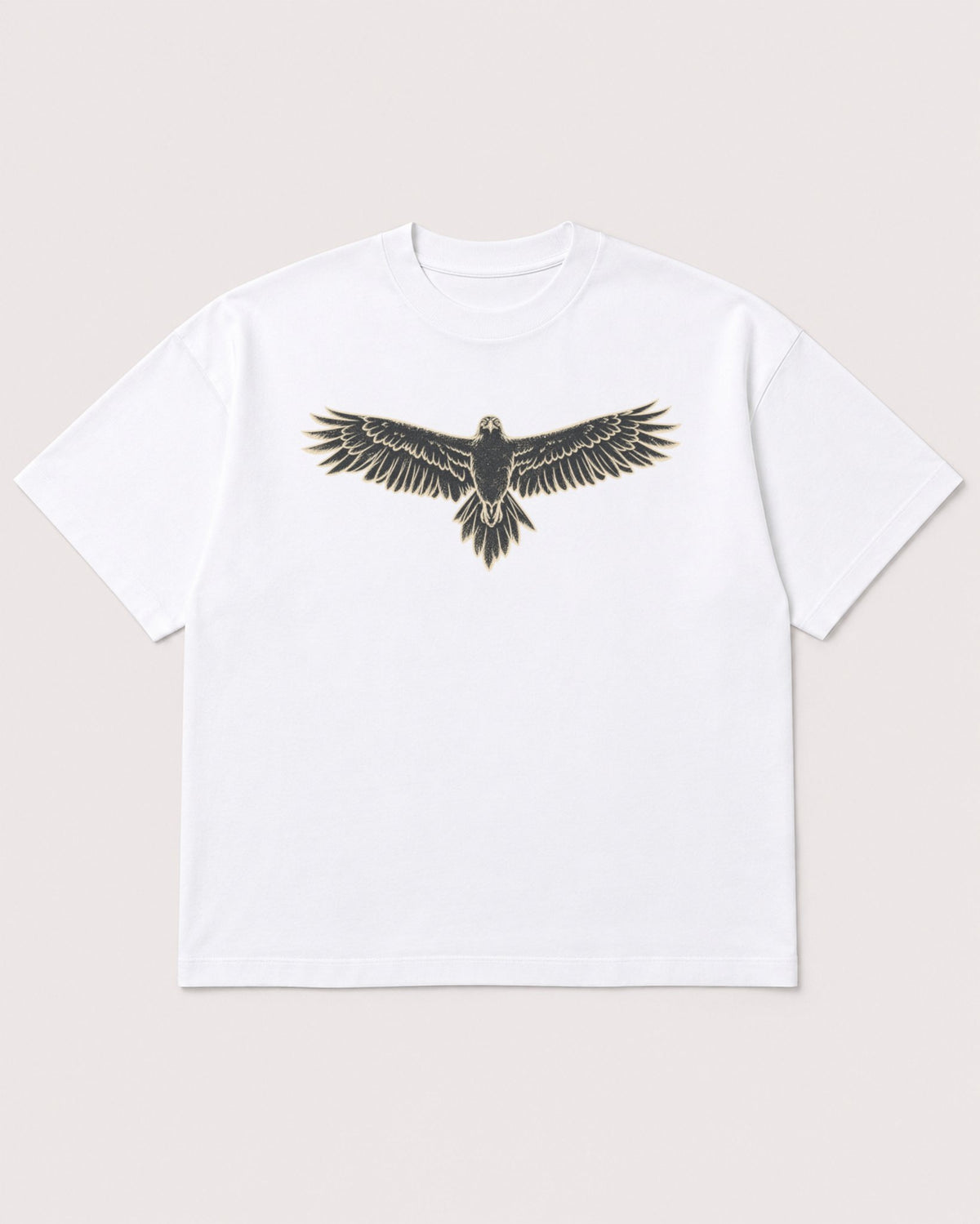 Mockup Boxy Heavyweight Tee White product