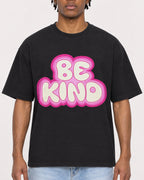 Mockup Boxy Heavyweight Tee Black male close-up 05