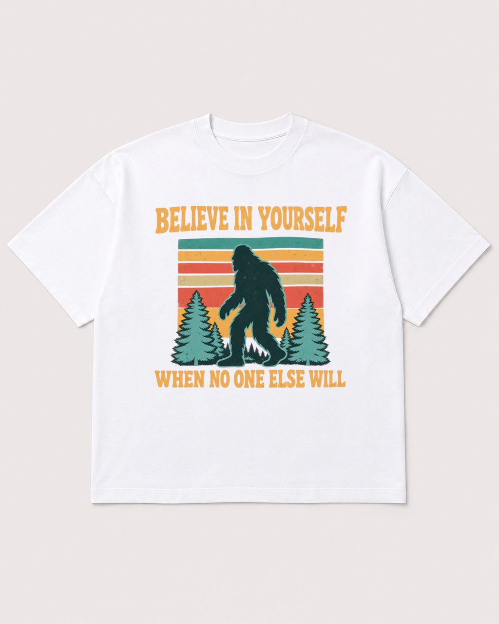 Mockup Boxy Heavyweight Tee White product