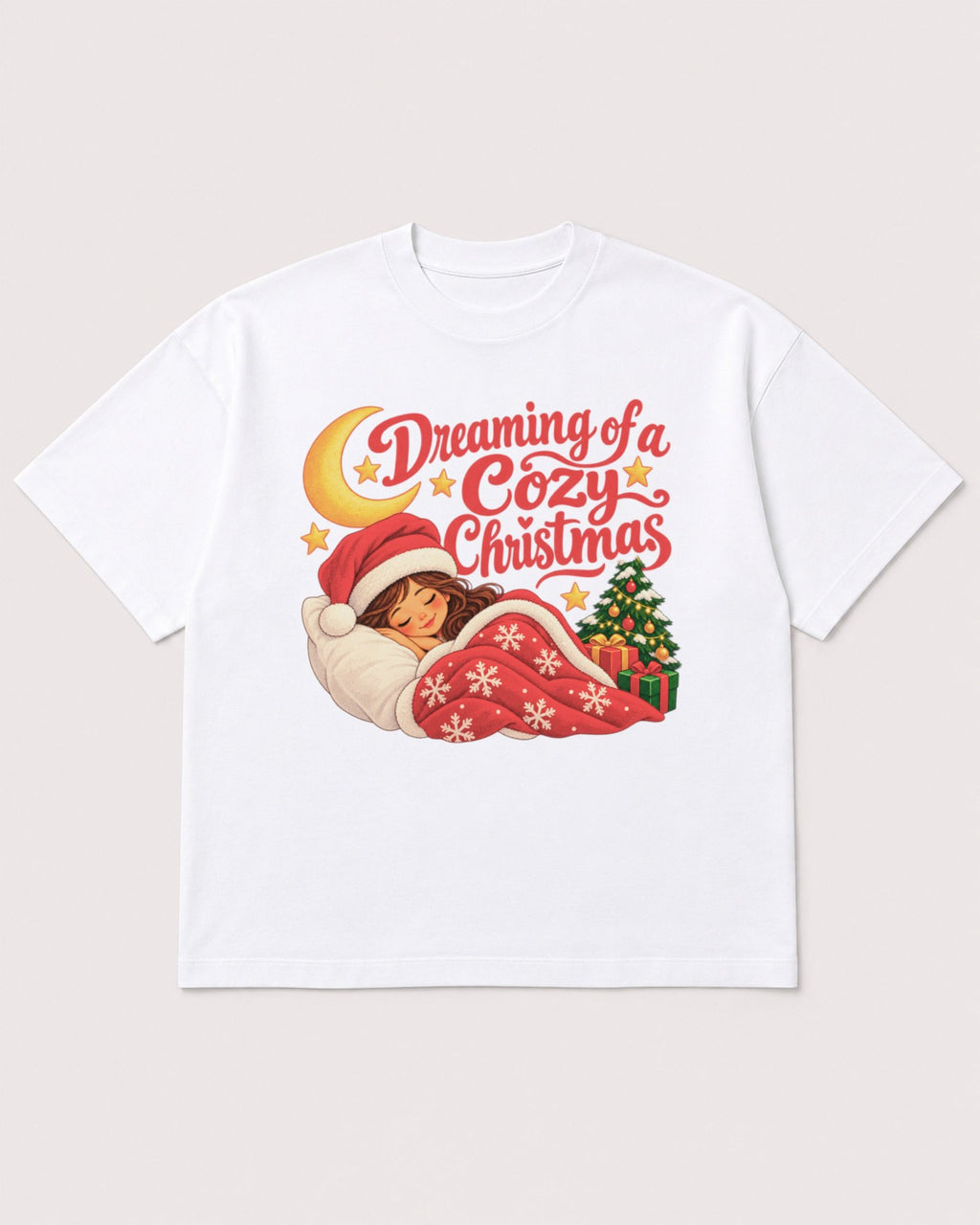 Mockup Boxy Heavyweight Tee White product