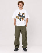Mockup Boxy Heavyweight Tee White male full-body 09