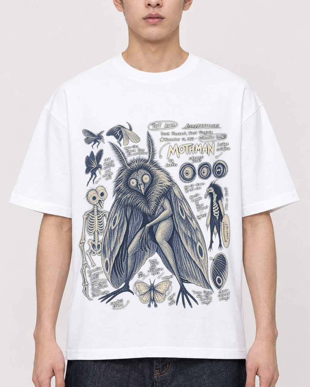 Mockup Boxy Heavyweight Tee White male close-up 21
