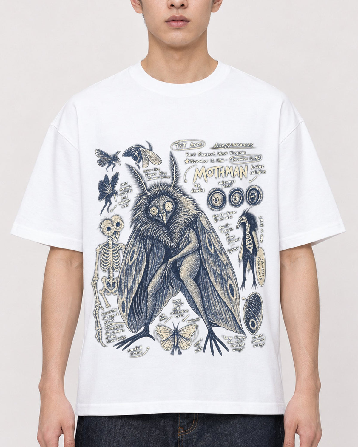 Mockup Boxy Heavyweight Tee White male close-up 21