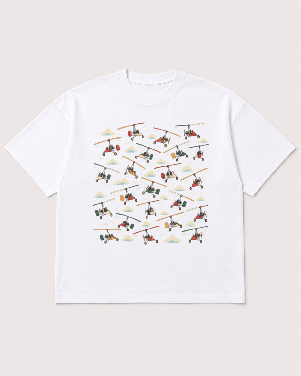 Mockup Boxy Heavyweight Tee White product