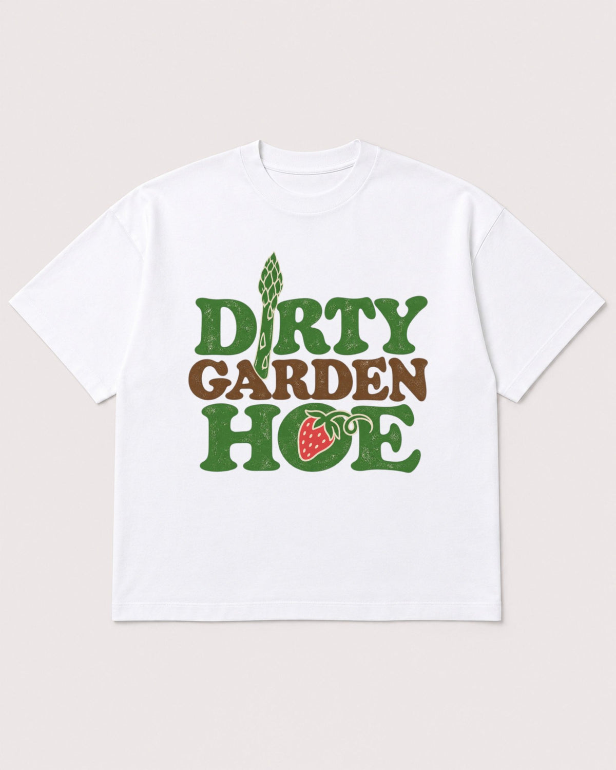 Mockup Boxy Heavyweight Tee White product