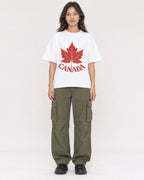 Mockup Boxy Heavyweight Tee White female full-body 02
