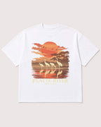 Mockup Boxy Heavyweight Tee White product