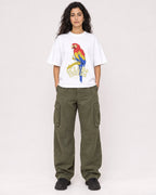Mockup Boxy Heavyweight Tee White female full-body 07