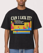 Mockup Boxy Heavyweight Tee Black male close-up 35