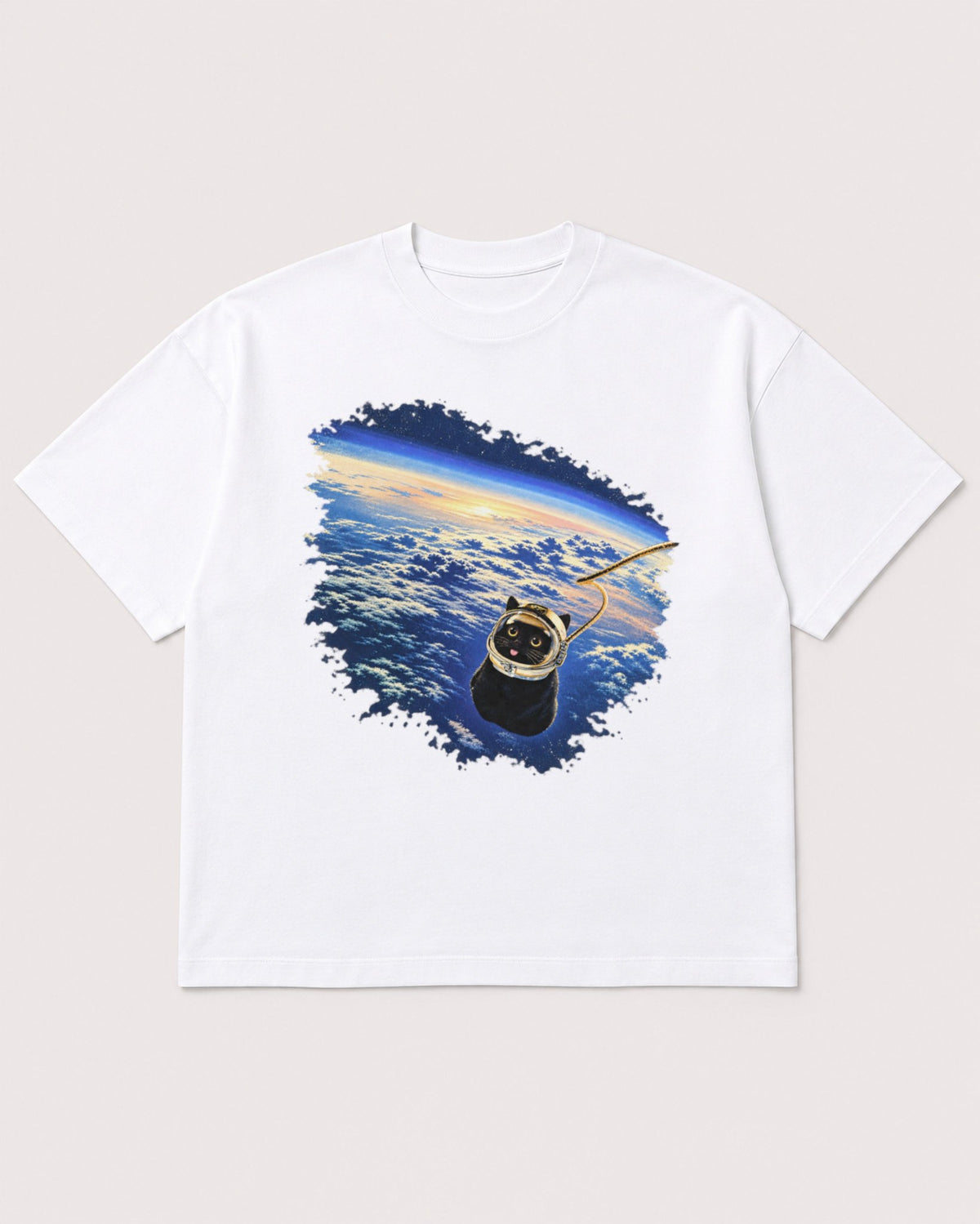 Mockup Boxy Heavyweight Tee White product
