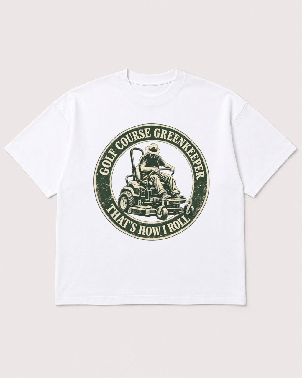 Mockup Boxy Heavyweight Tee White product