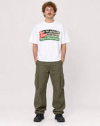 Mockup Boxy Heavyweight Tee White male full-body 09