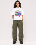 Mockup Boxy Heavyweight Tee White female full-body 07