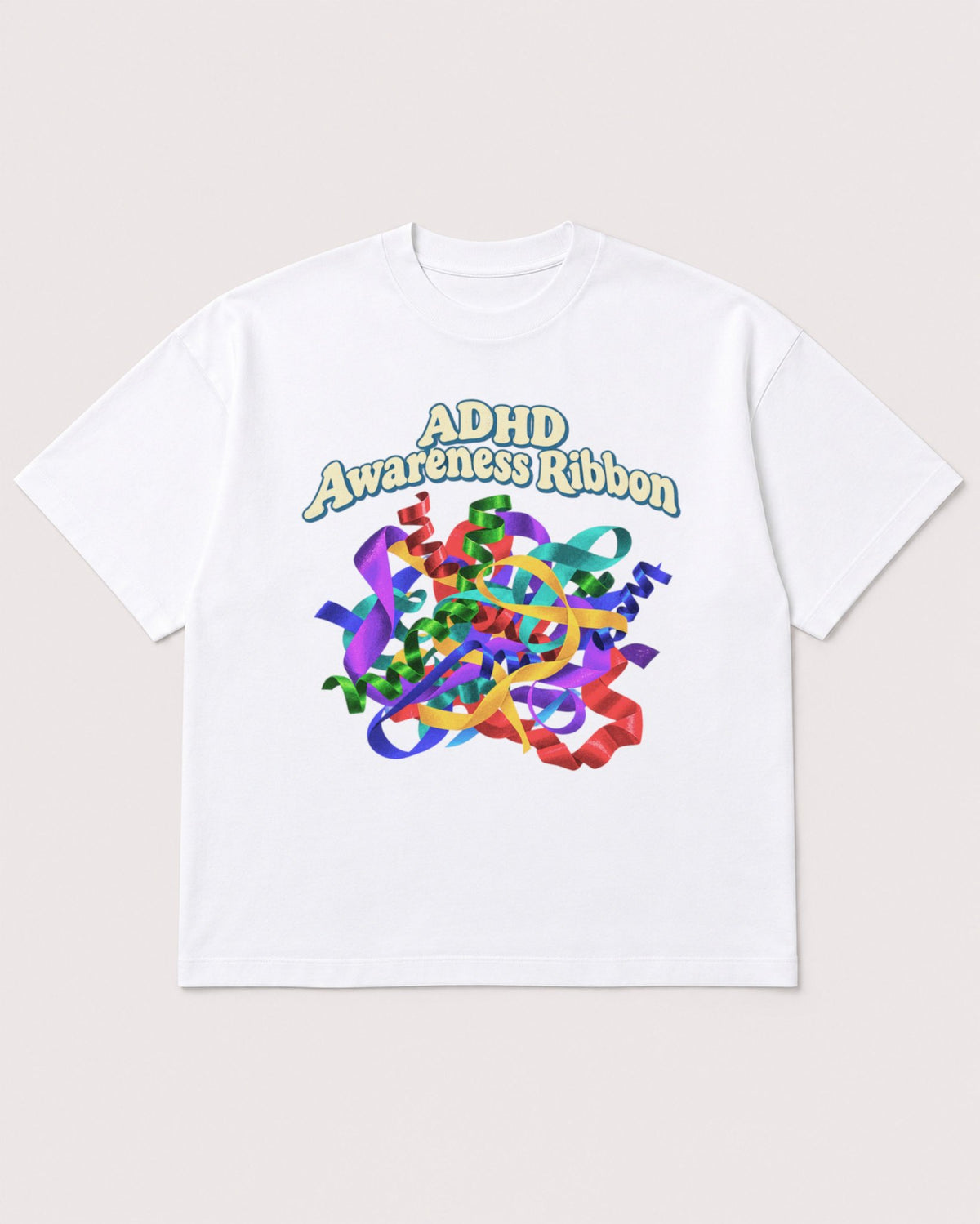 Mockup Boxy Heavyweight Tee White product