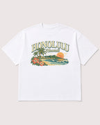Mockup Boxy Heavyweight Tee White product