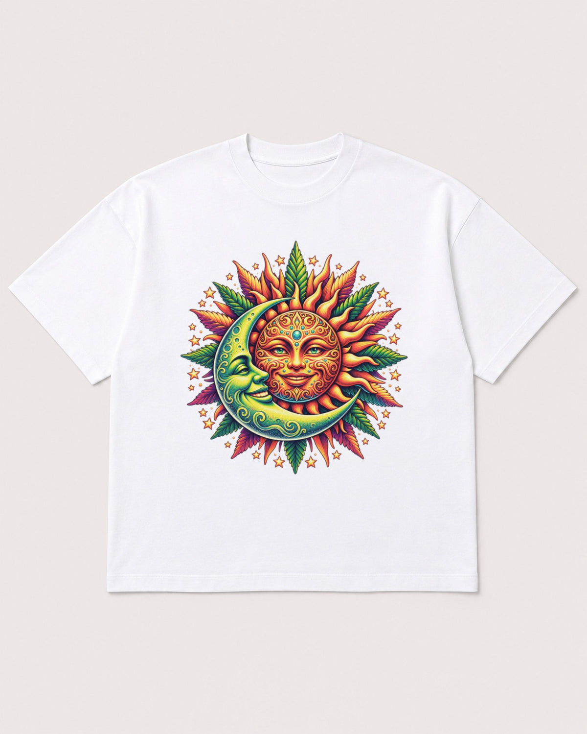 Mockup Boxy Heavyweight Tee White product