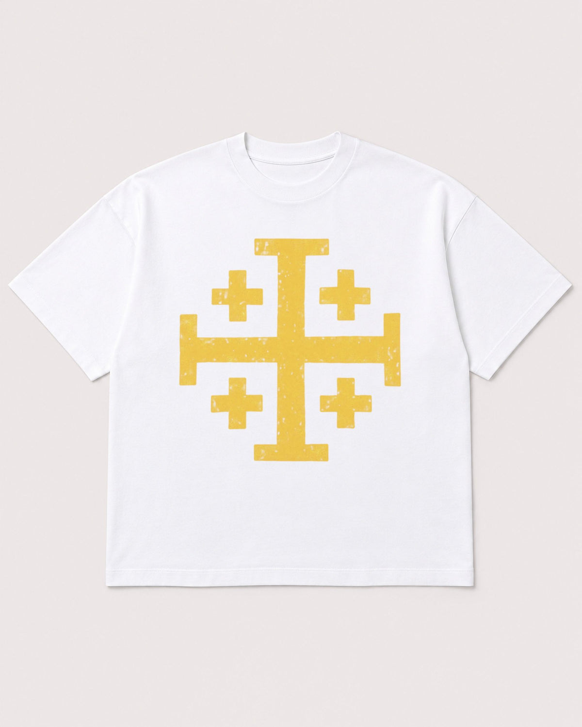 Mockup Boxy Heavyweight Tee White product
