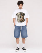 Mockup Boxy Heavyweight Tee White male full-body 03