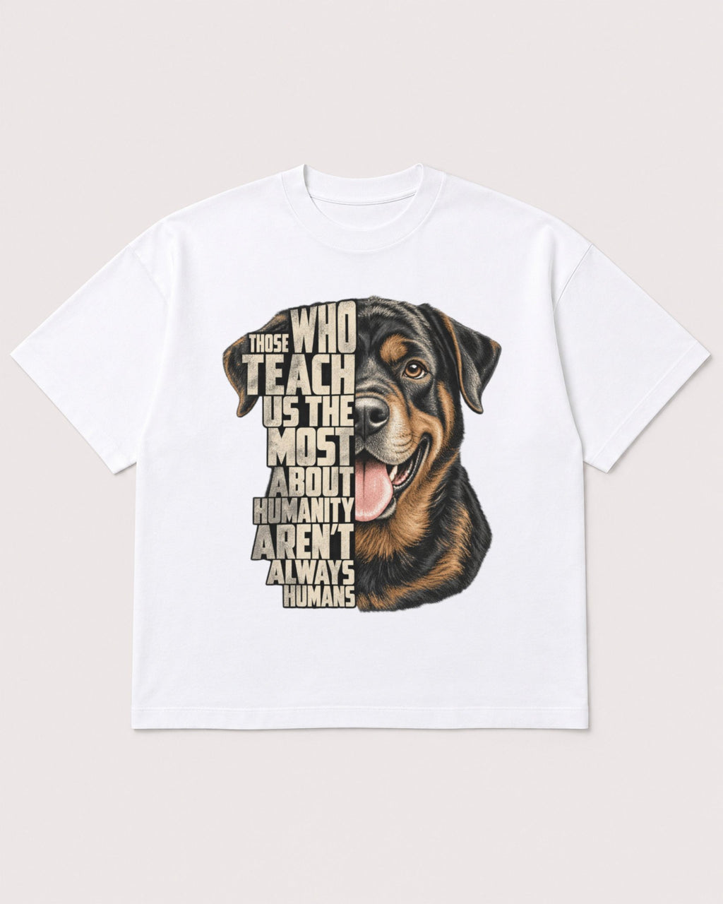 Mockup Boxy Heavyweight Tee White product