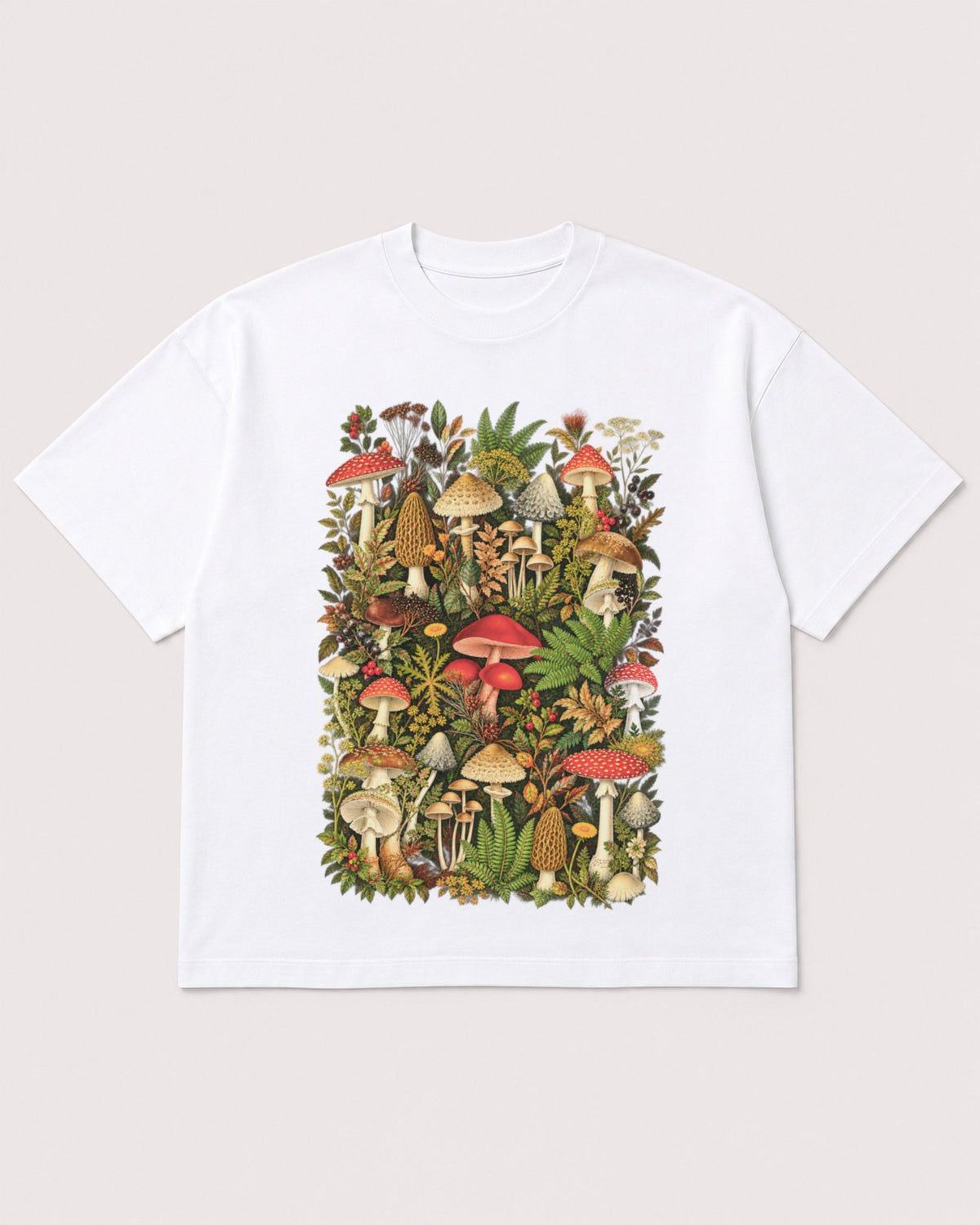 Mockup Boxy Heavyweight Tee White product