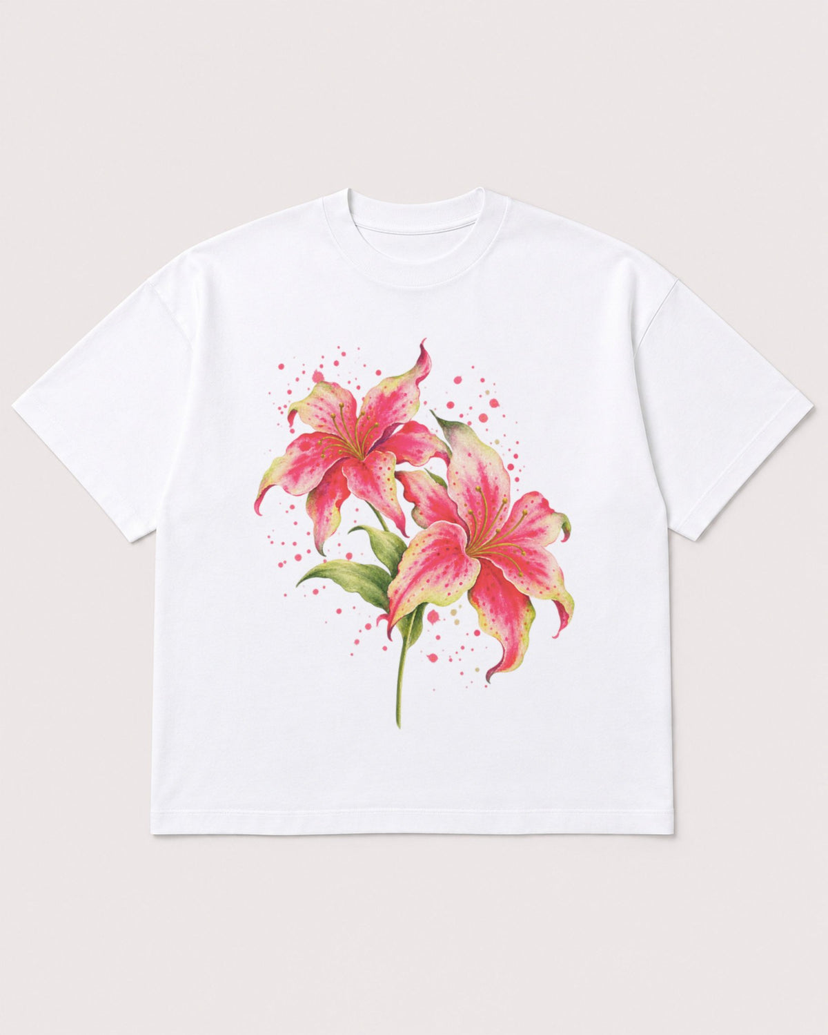 Mockup Boxy Heavyweight Tee White product