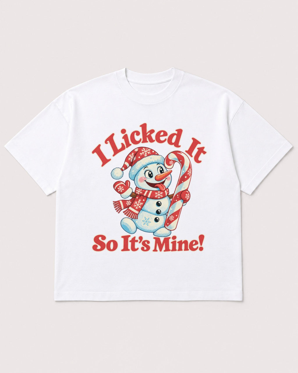 Mockup Boxy Heavyweight Tee White product