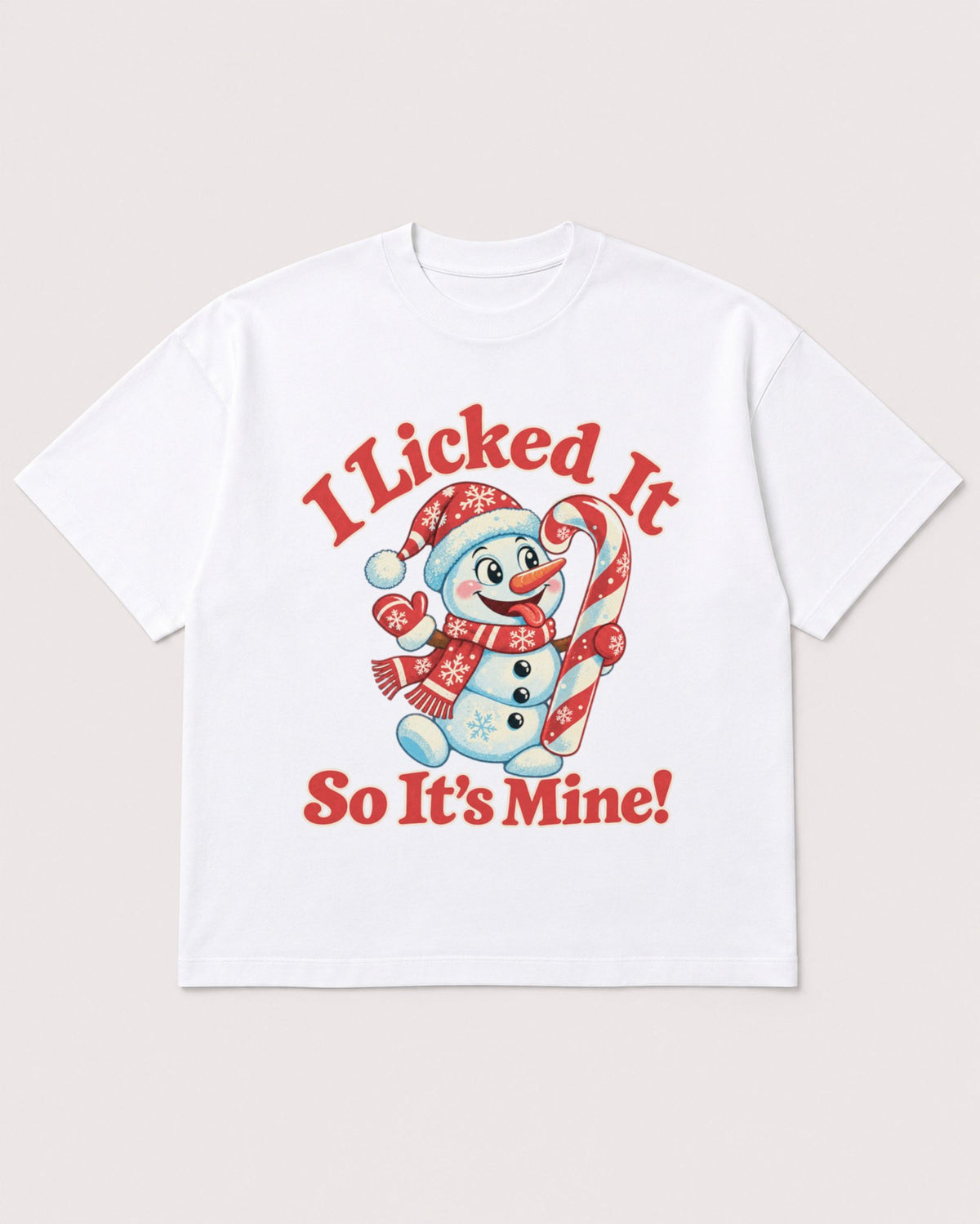 Mockup Boxy Heavyweight Tee White product