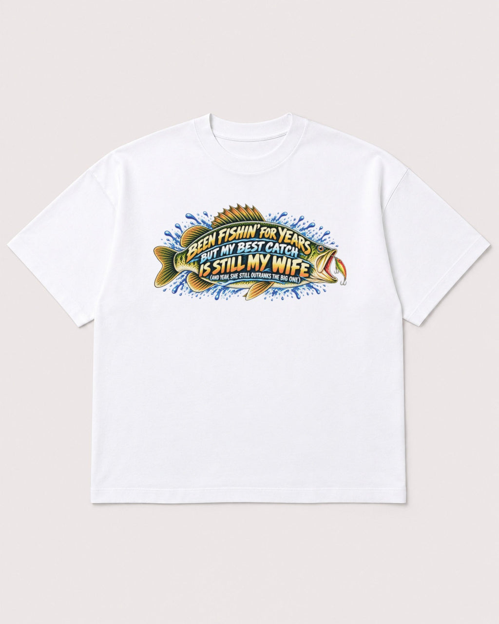 Mockup Boxy Heavyweight Tee White product