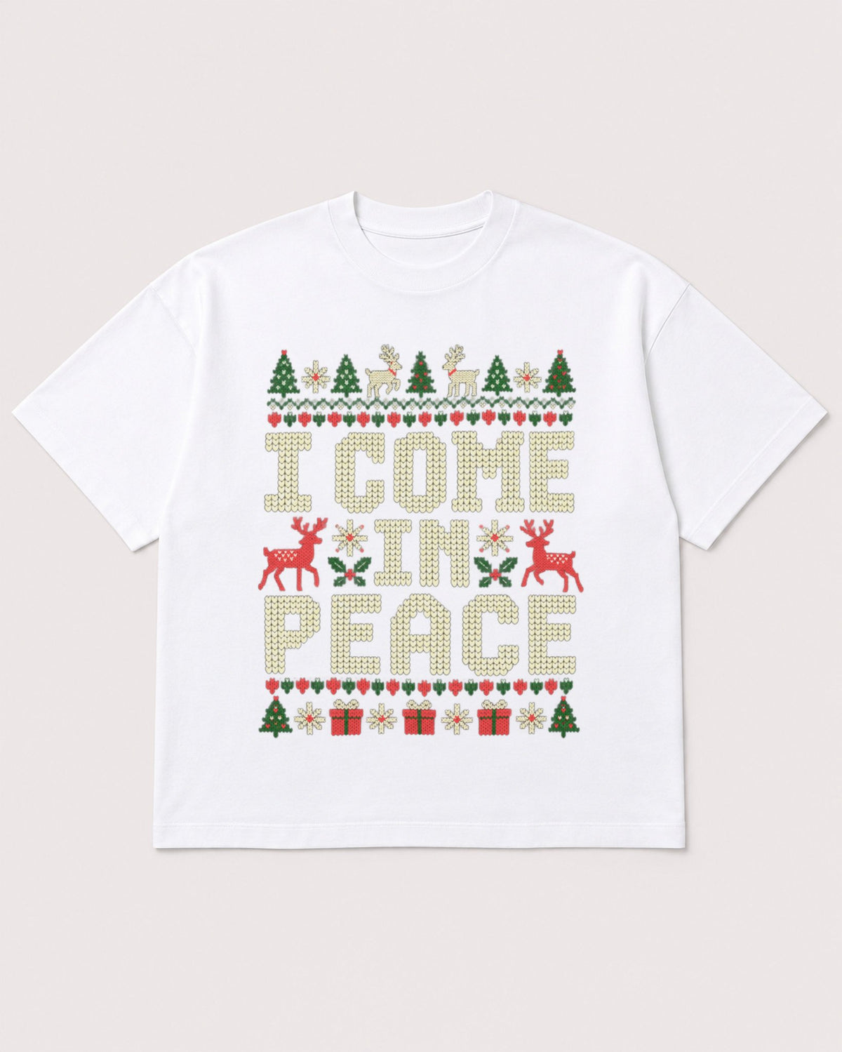 Mockup Boxy Heavyweight Tee White product