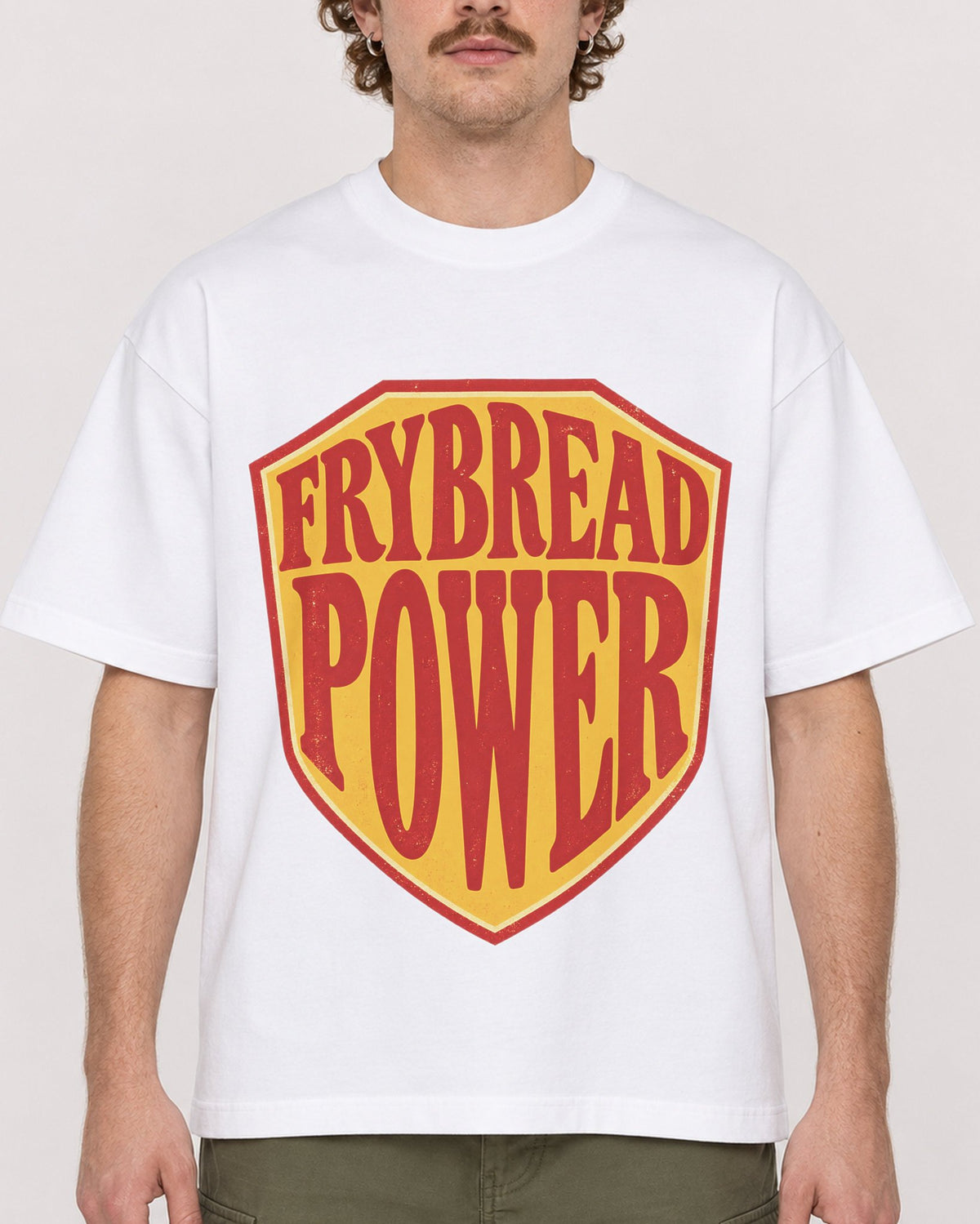 Mockup Boxy Heavyweight Tee White male close-up 09