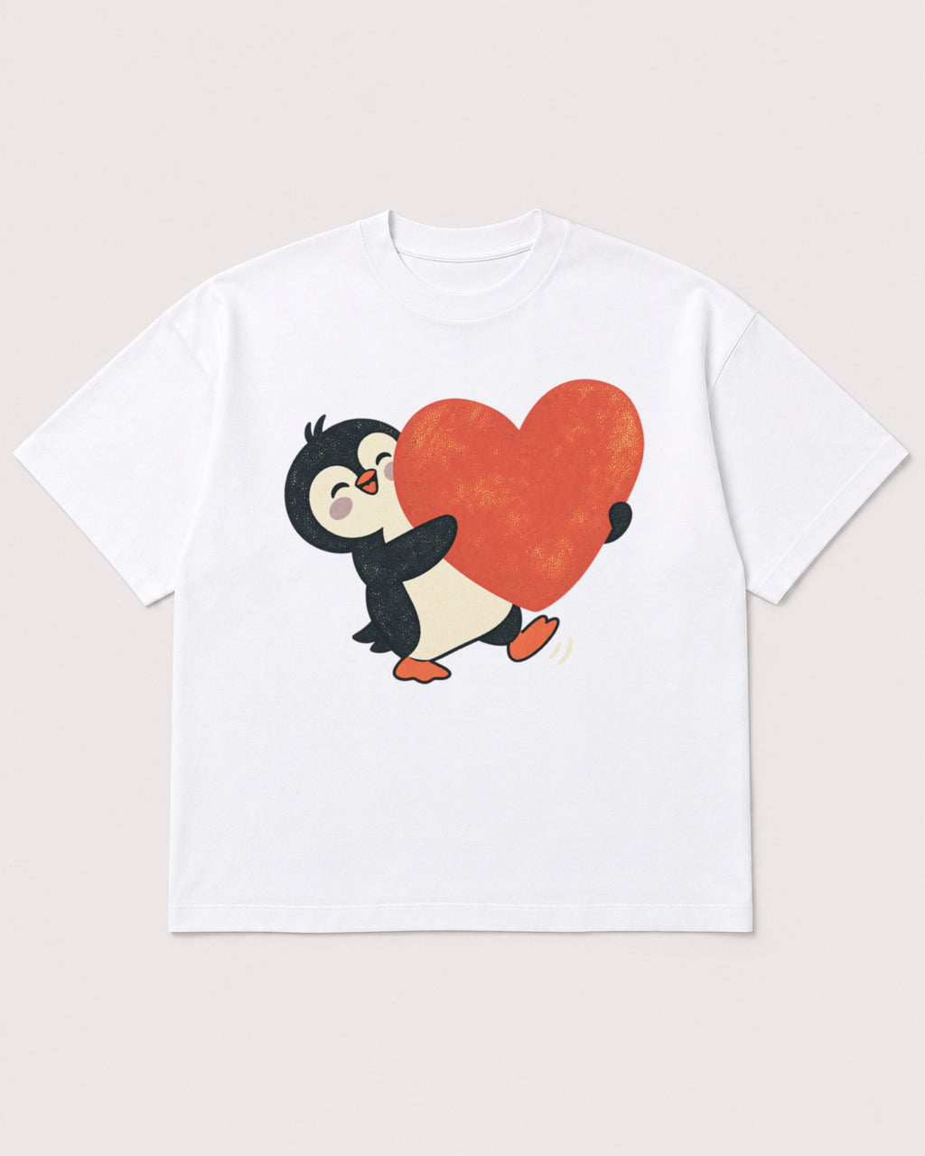Mockup Boxy Heavyweight Tee White product