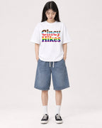 Mockup Boxy Heavyweight Tee White female full-body 01
