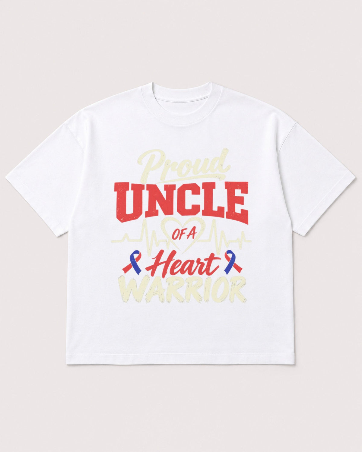 Mockup Boxy Heavyweight Tee White product