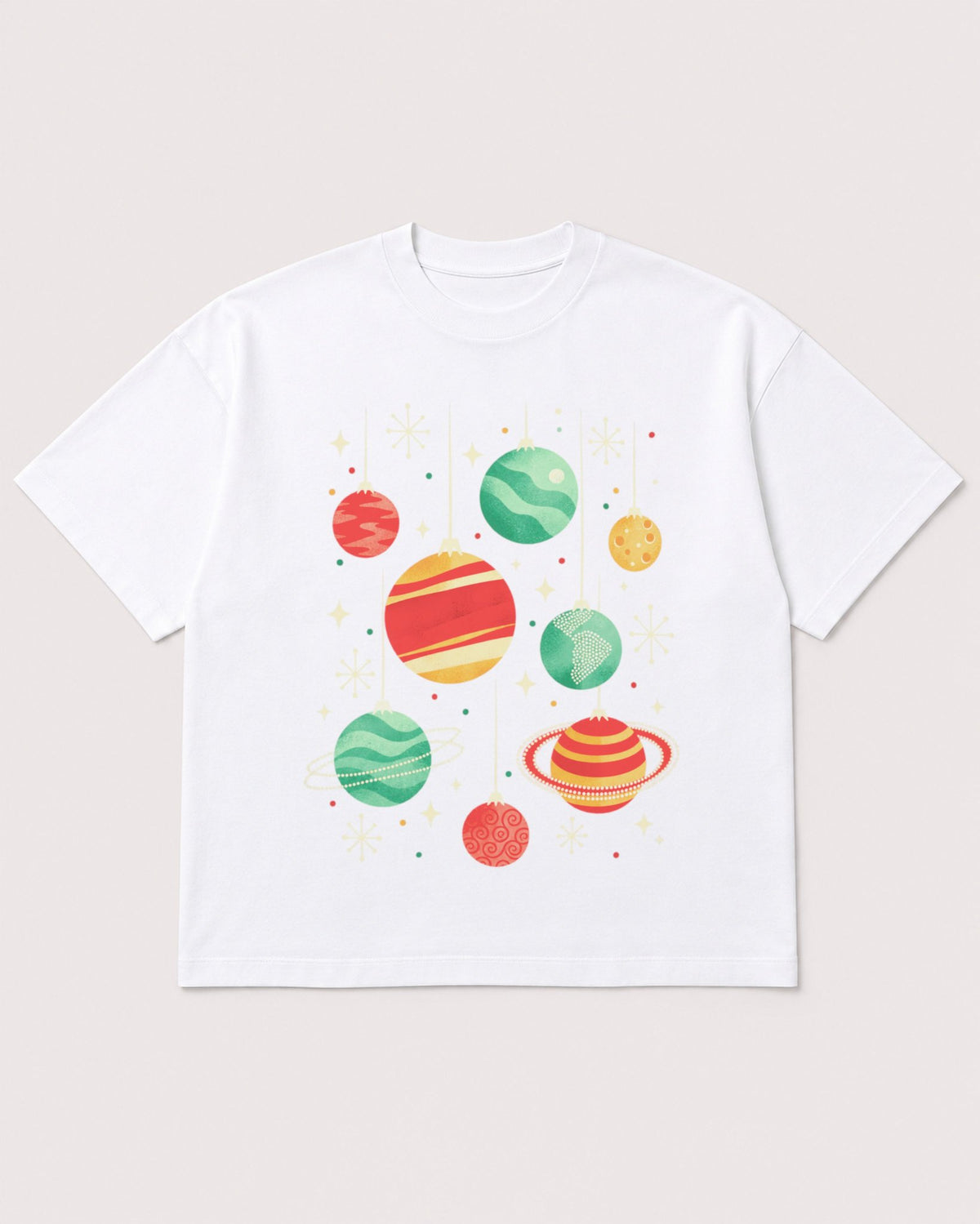 Mockup Boxy Heavyweight Tee White product