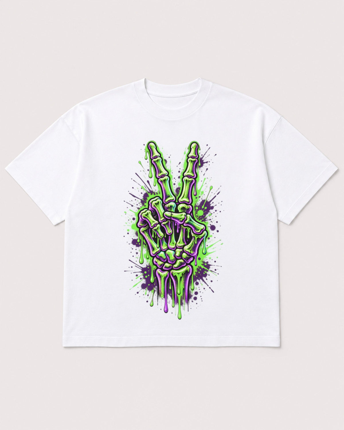 Mockup Boxy Heavyweight Tee White product