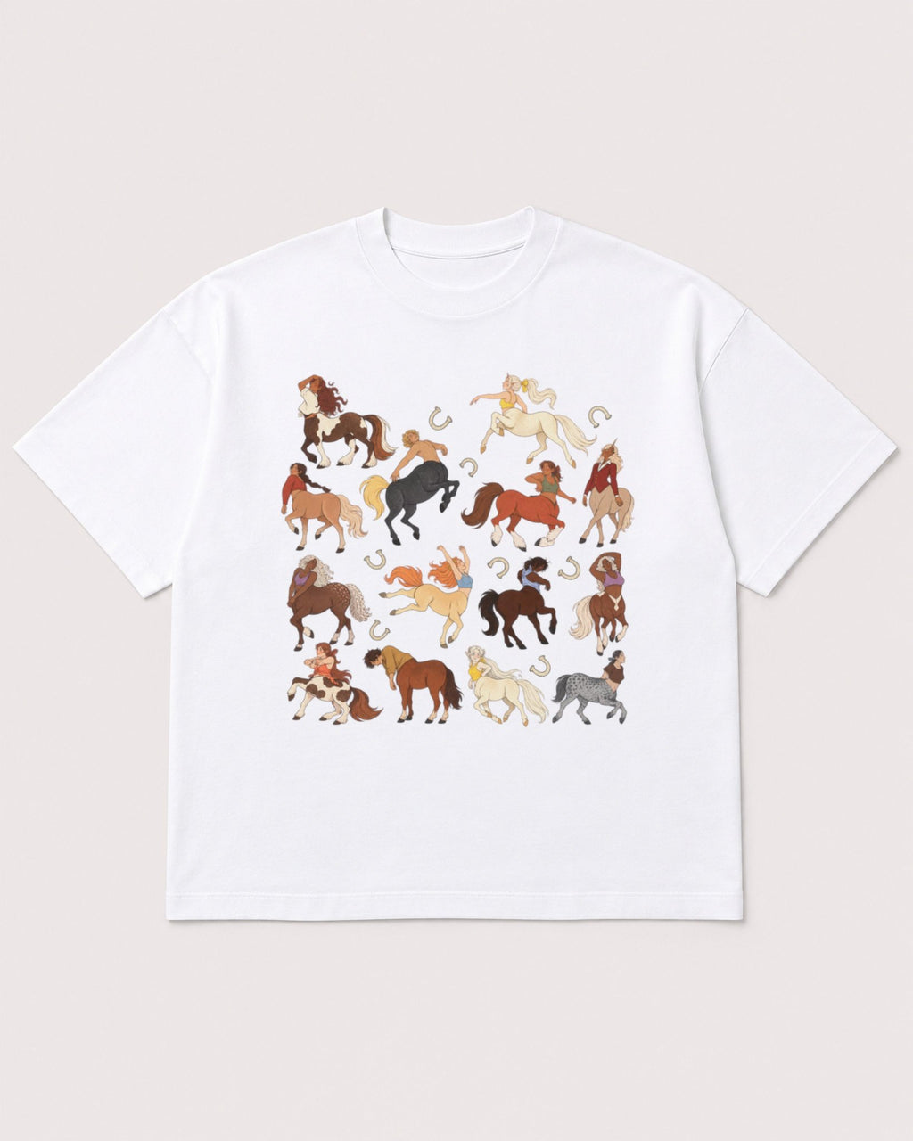 Mockup Boxy Heavyweight Tee White product