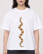 Mockup Boxy Heavyweight Tee White female close-up 03