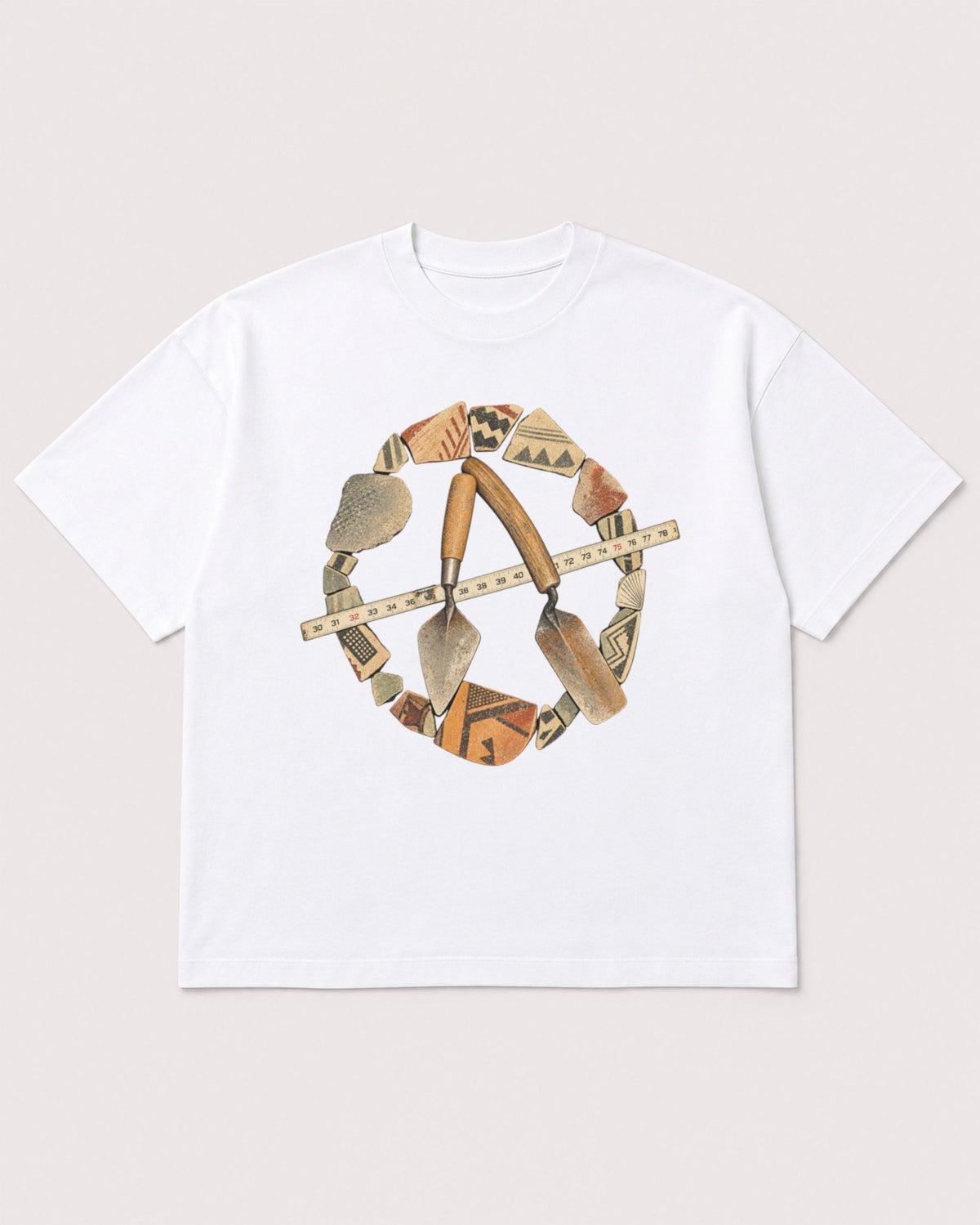 Mockup Boxy Heavyweight Tee White product
