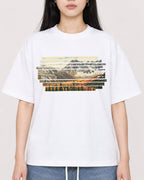 Mockup Boxy Heavyweight Tee White female close-up 01
