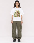 Mockup Boxy Heavyweight Tee White female full-body 02