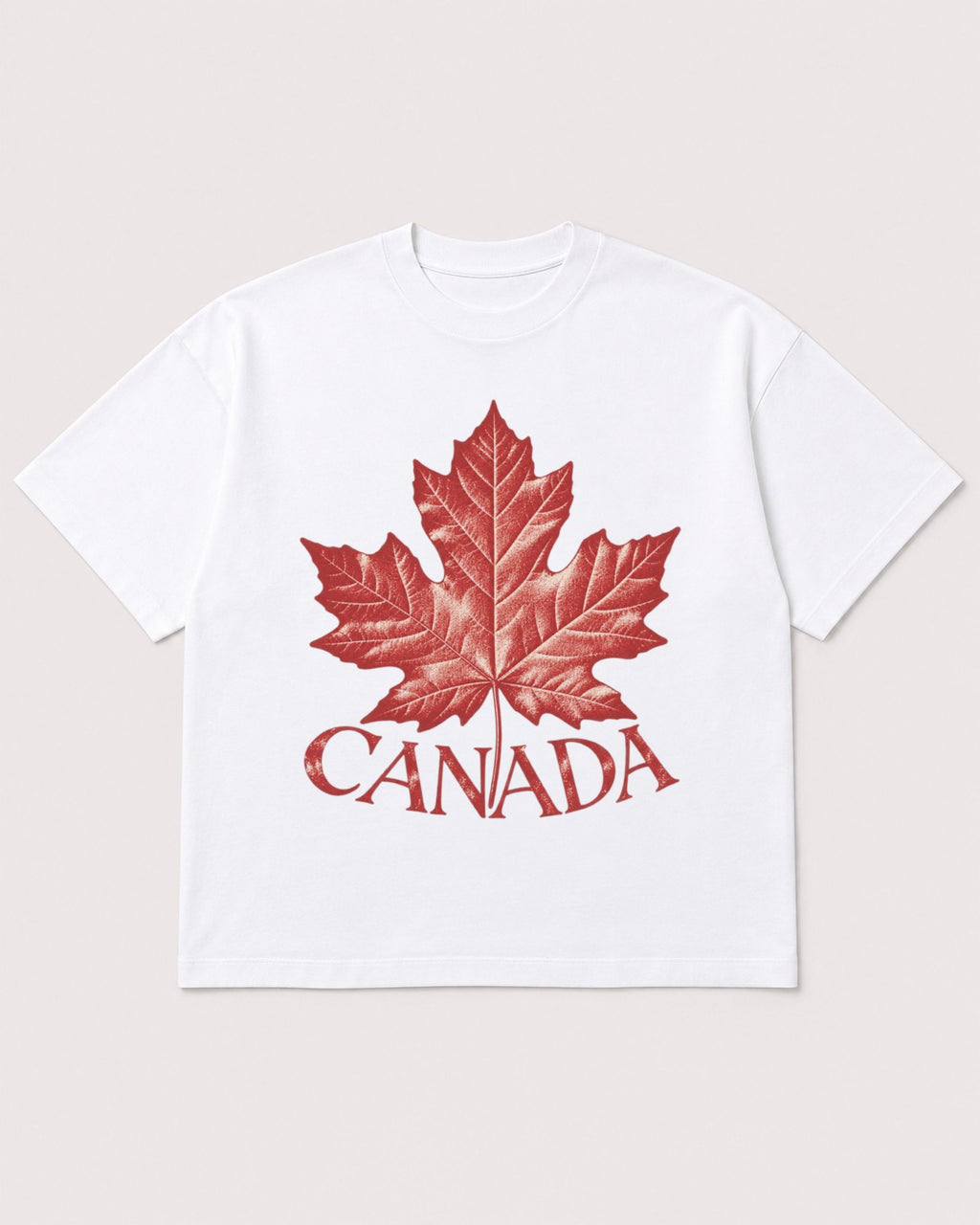 Mockup Boxy Heavyweight Tee White product