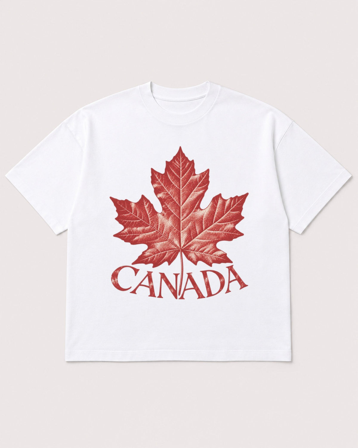 Mockup Boxy Heavyweight Tee White product